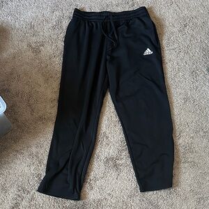 Adidas Black Joggers with Logo
